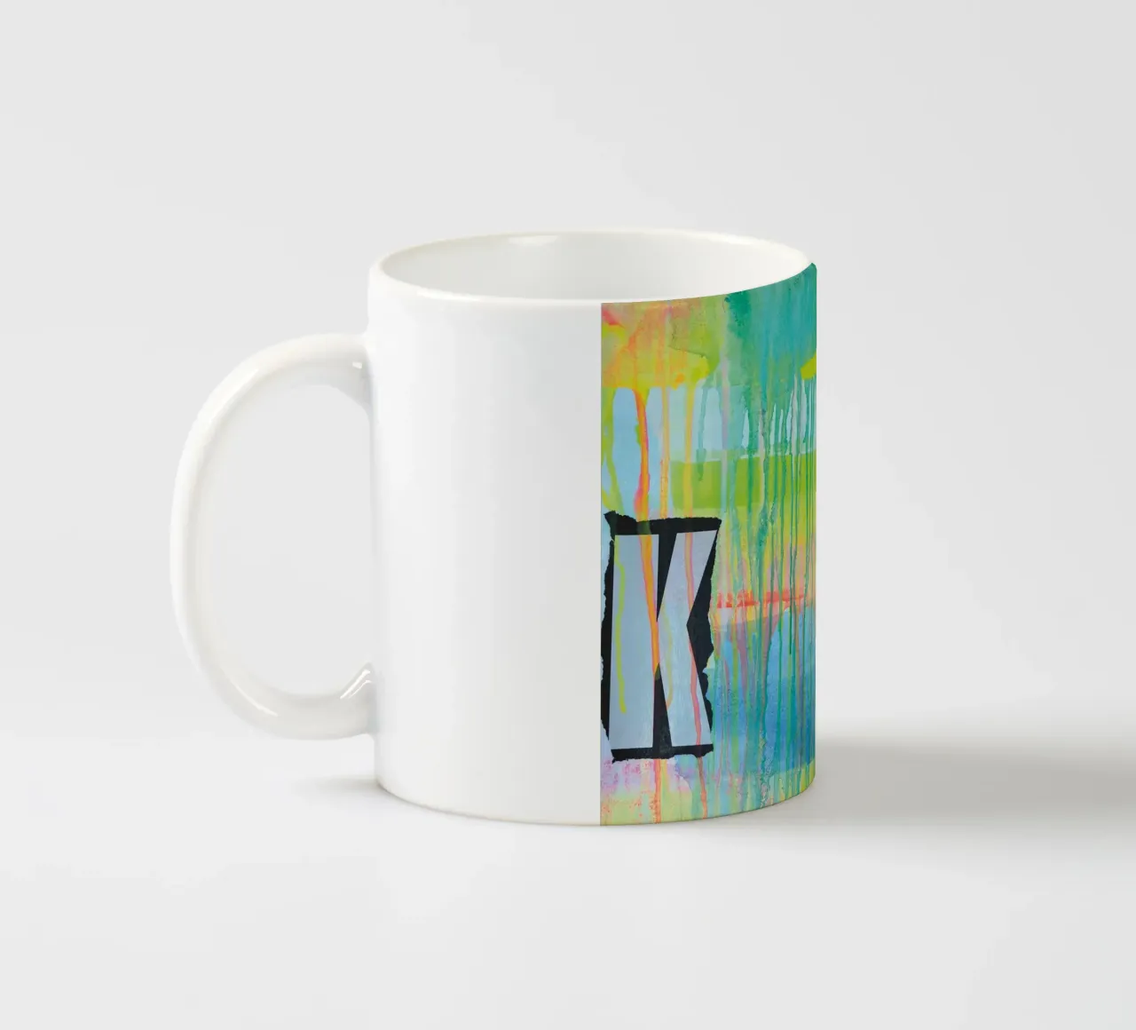 Shifting Colours No4 Keramik Tasse von PeHa - ART