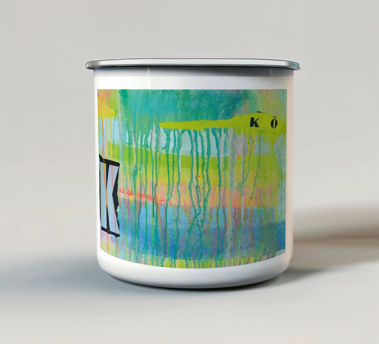 Shifting Colours No4 tazza in smalto da PeHa - ART