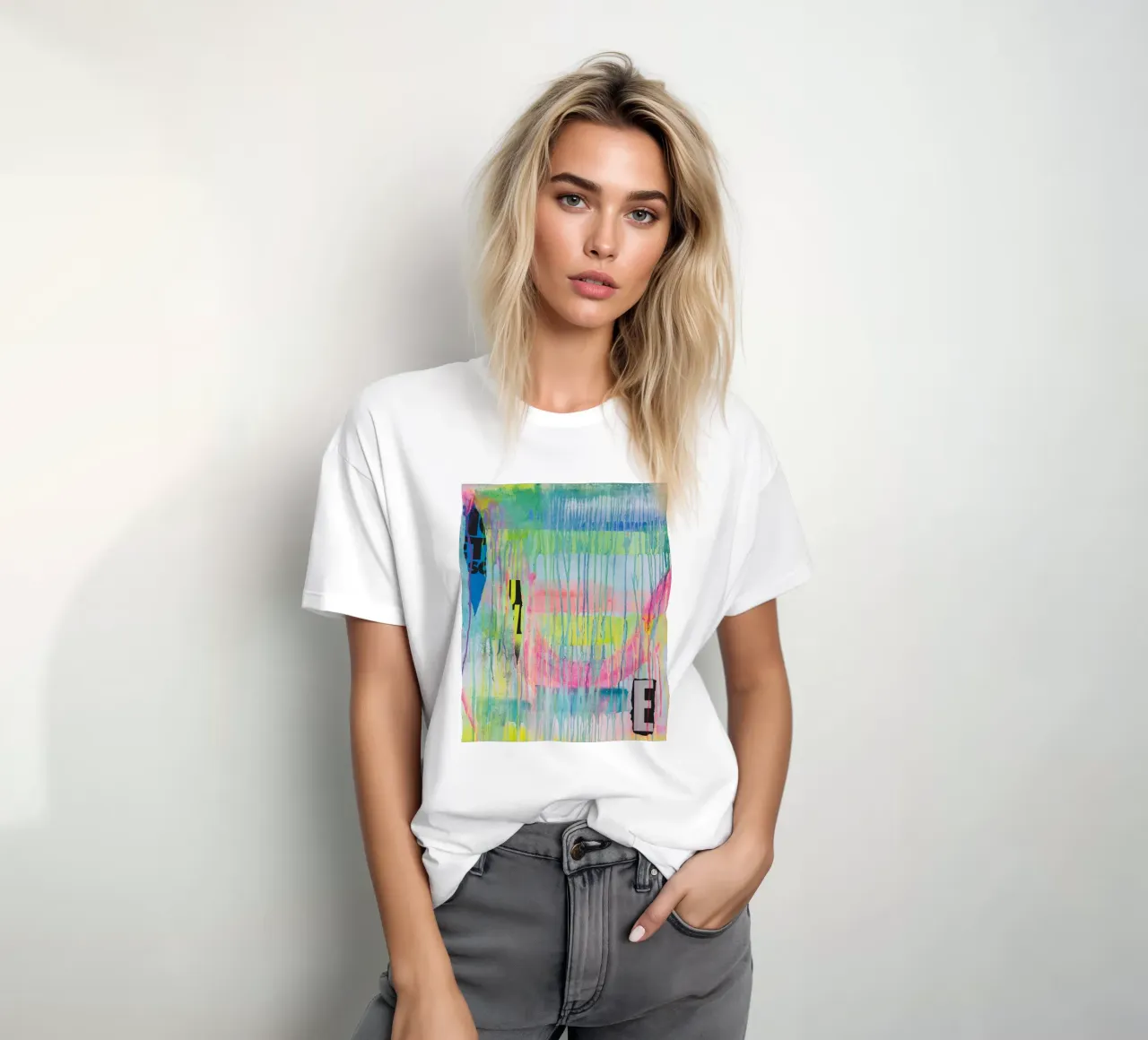 Shifting Colours No5 t-shirt da PeHa - ART