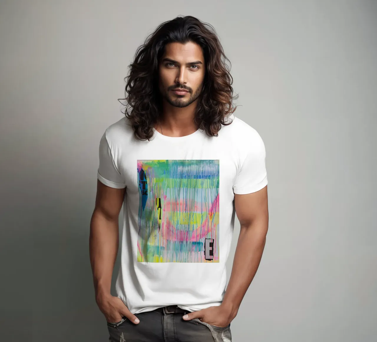 Shifting Colours No5 t-shirt da PeHa - ART