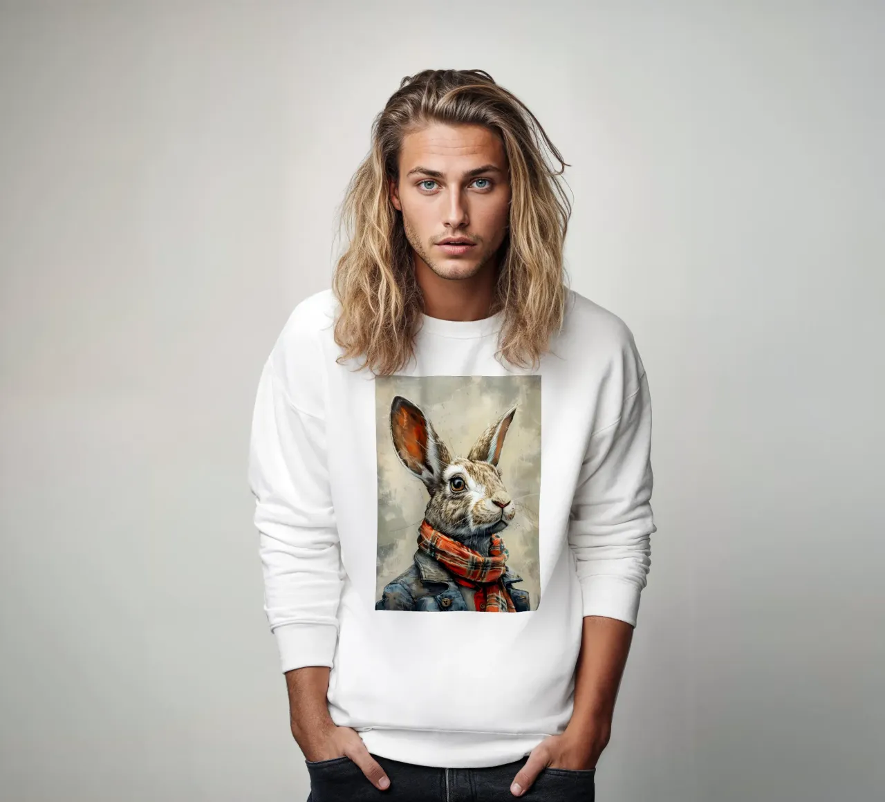 Coniglio John felpa da Lionmixart