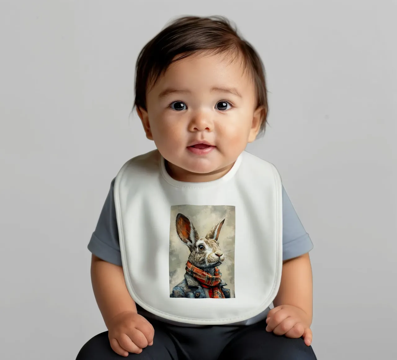 Coniglio John bavaglino da Lionmixart