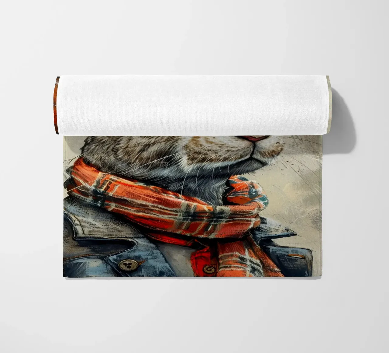 Coniglio John telo mare da Lionmixart