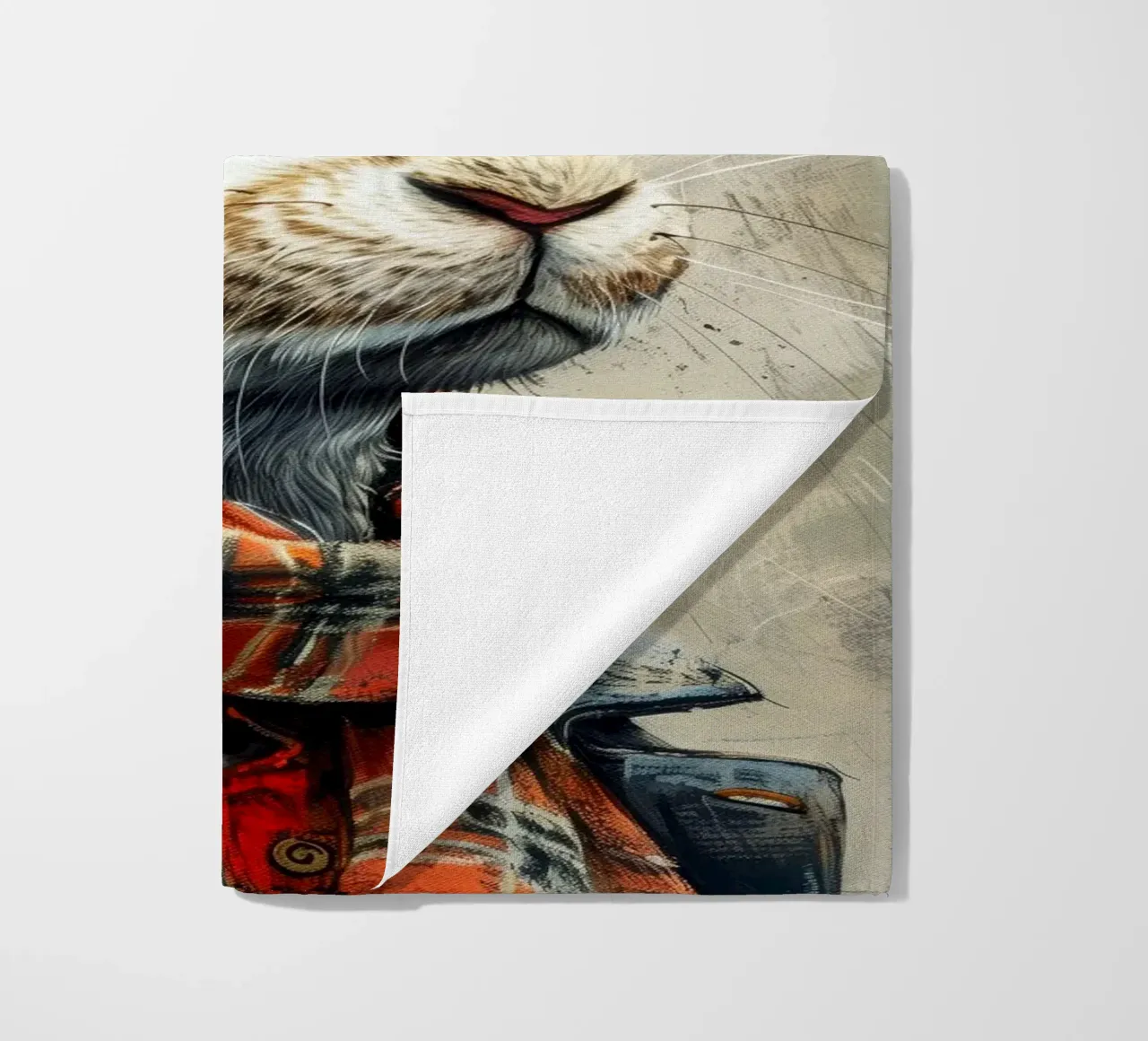 Coniglio John telo mare da Lionmixart