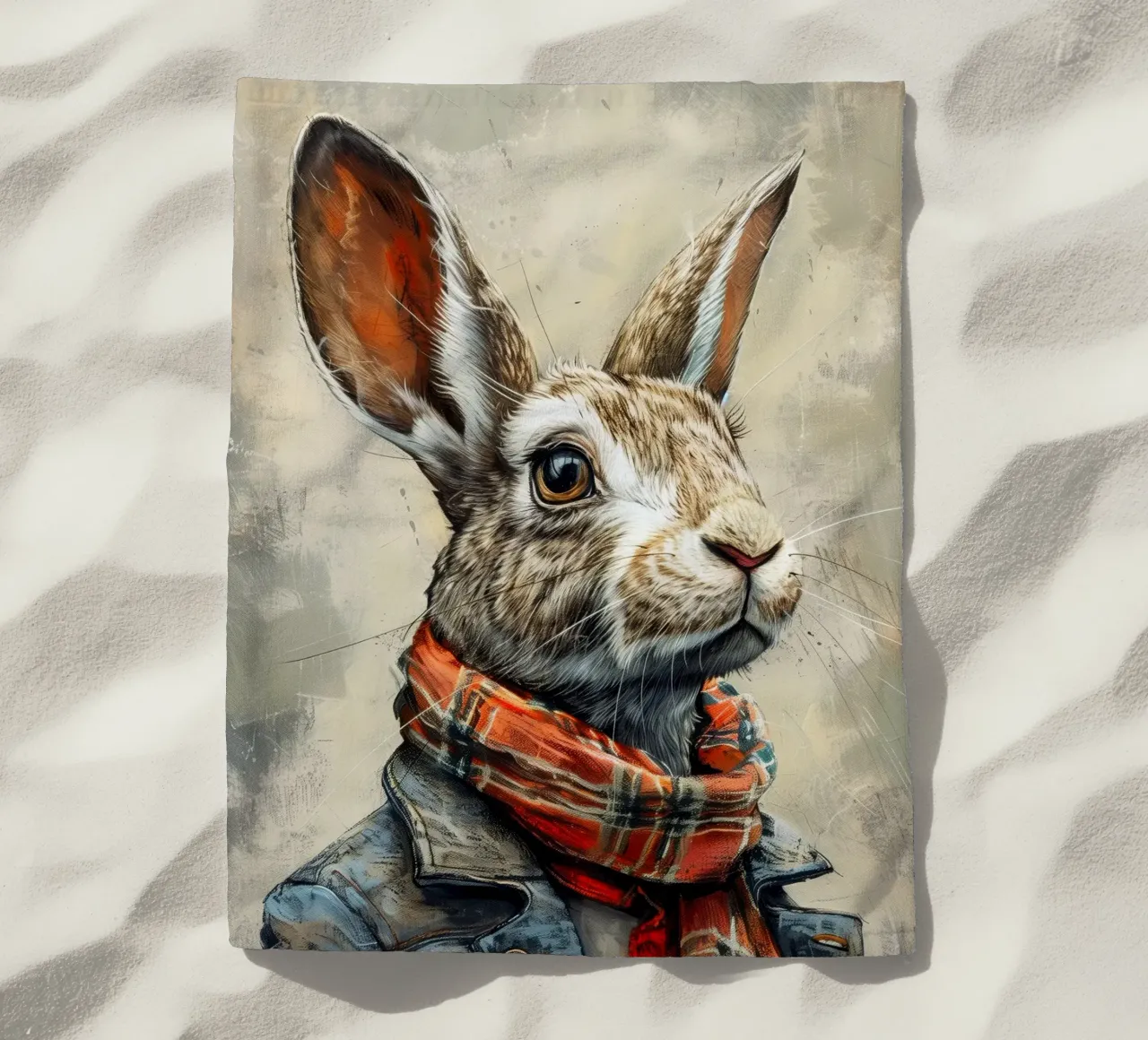 Coniglio John telo mare da Lionmixart