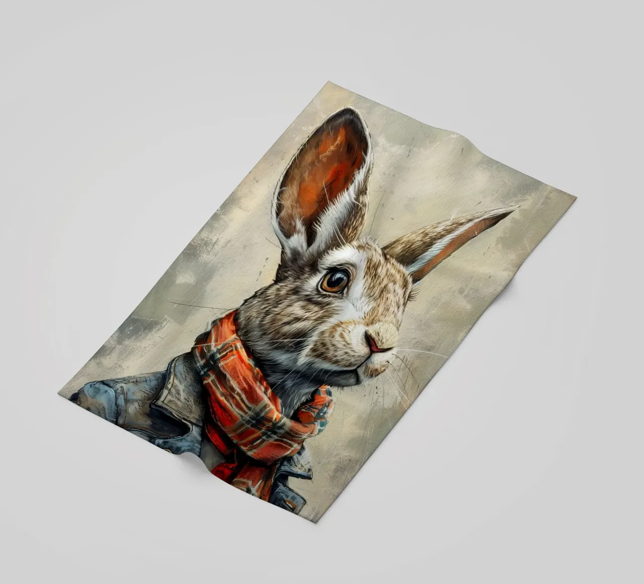 Coniglio John telo mare da Lionmixart