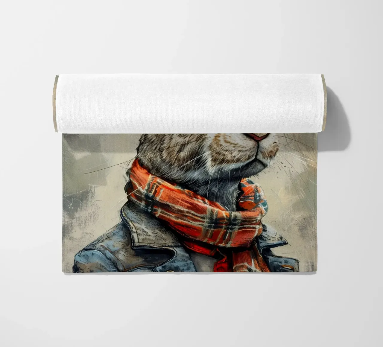 Coniglio John telo mare da Lionmixart