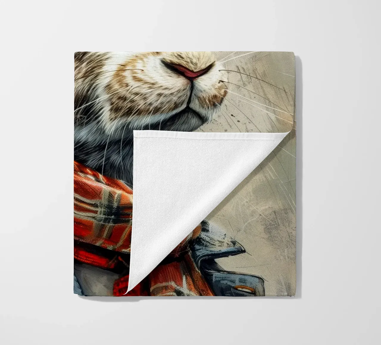 Coniglio John telo mare da Lionmixart