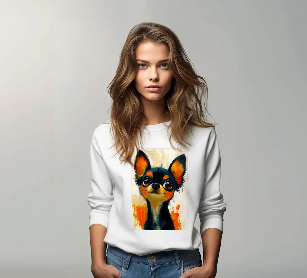 Chihuahua Sunny felpa da Lionmixart