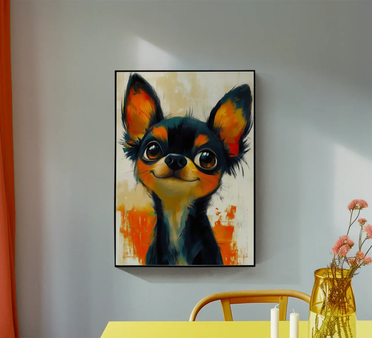 Chihuahua Sunny plexiglass da Lionmixart