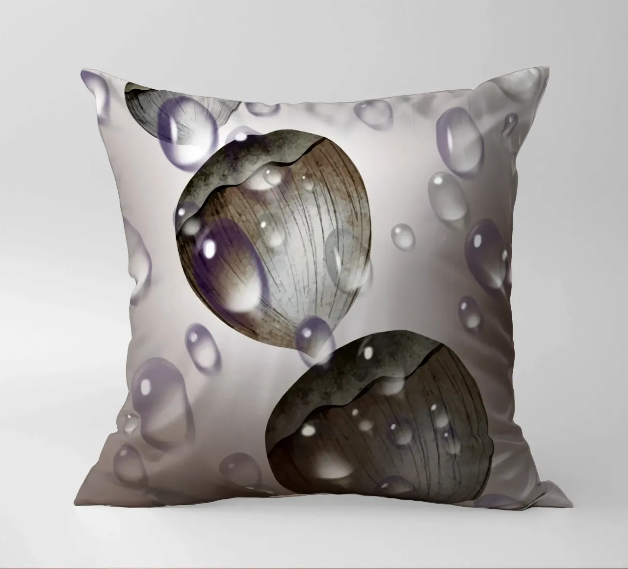 Gocce di nocciola - design in bianco e nero per tazza, taccuino cuscino da StrindesignStudio