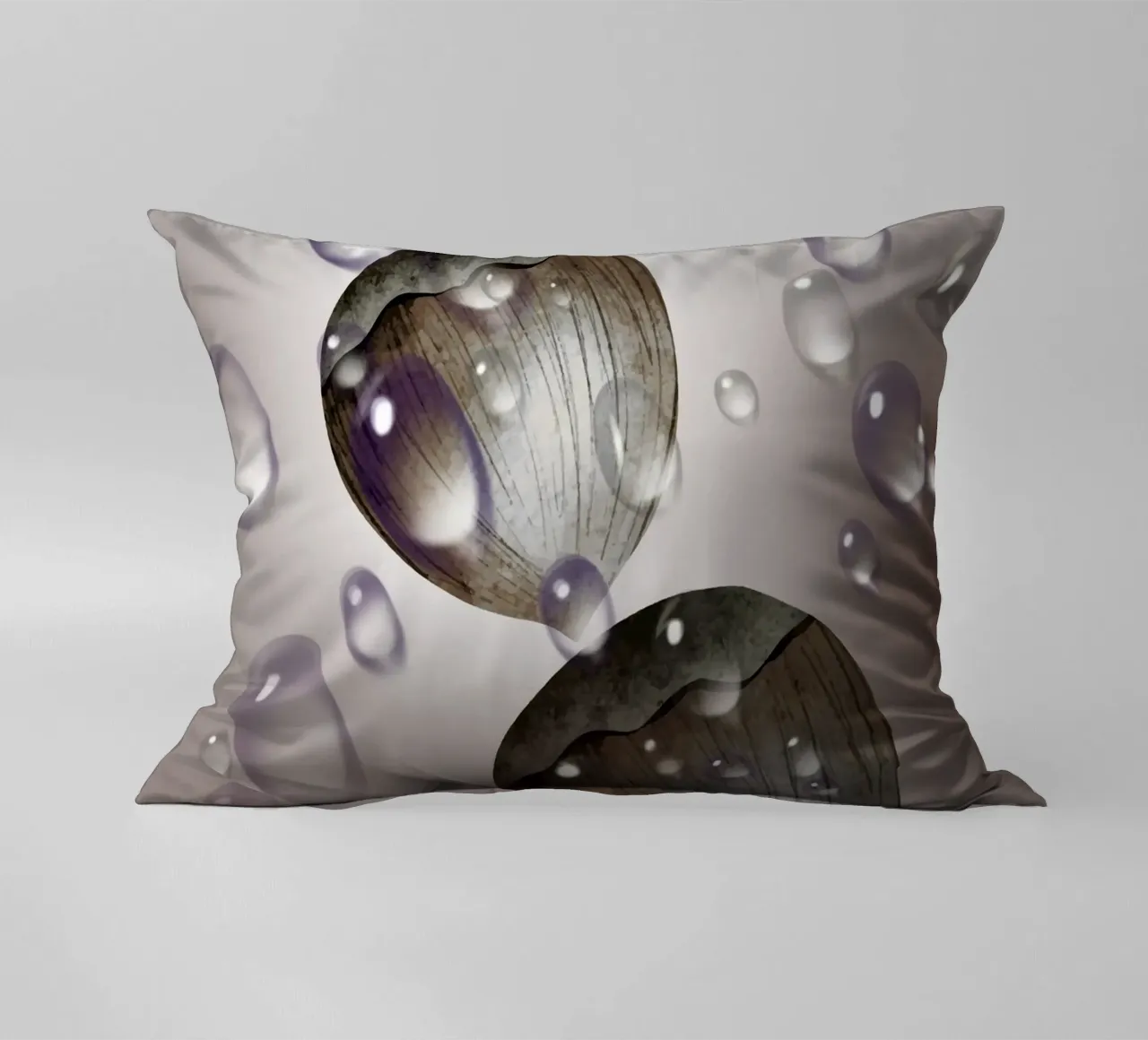 Gocce di nocciola - design in bianco e nero per tazza, taccuino cuscino da StrindesignStudio