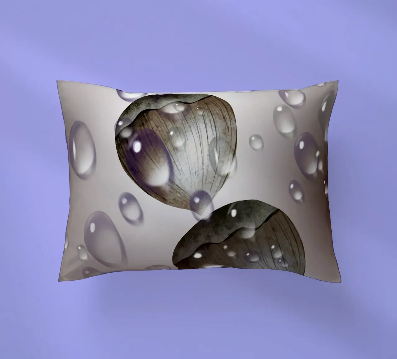 Gocce di nocciola - design in bianco e nero per tazza, taccuino cuscino da StrindesignStudio