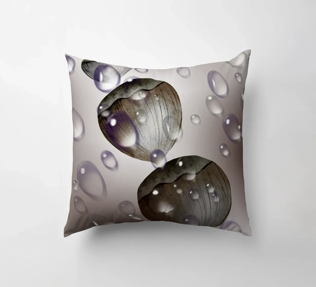 Gocce di nocciola - design in bianco e nero per tazza, taccuino cuscino da StrindesignStudio