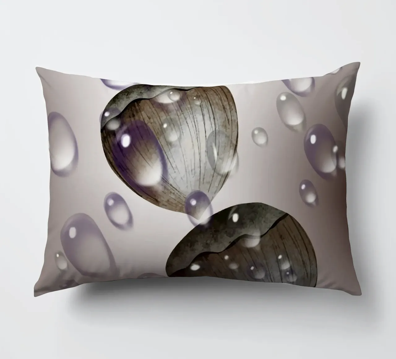 Gocce di nocciola - design in bianco e nero per tazza, taccuino cuscino da StrindesignStudio