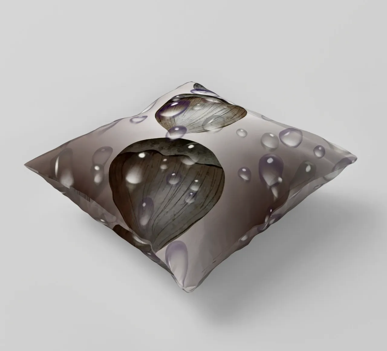 Gocce di nocciola - design in bianco e nero per tazza, taccuino cuscino da StrindesignStudio