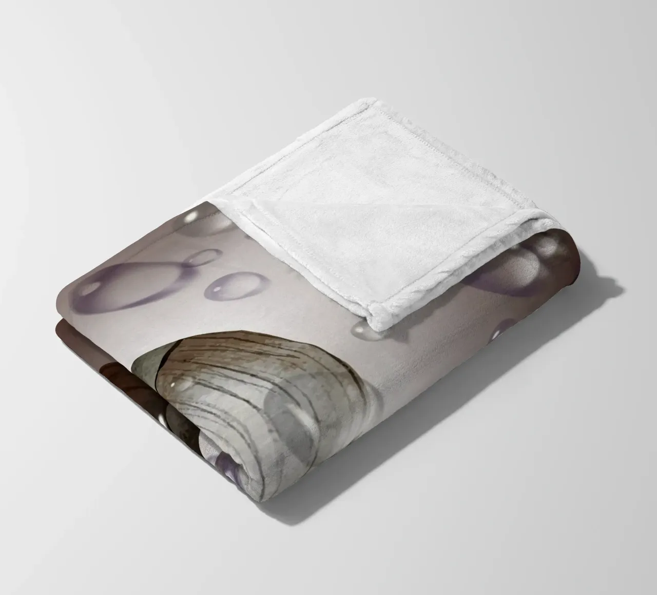 Gocce di nocciola - design in bianco e nero per tazza, taccuino coperta in pile da StrindesignStudio