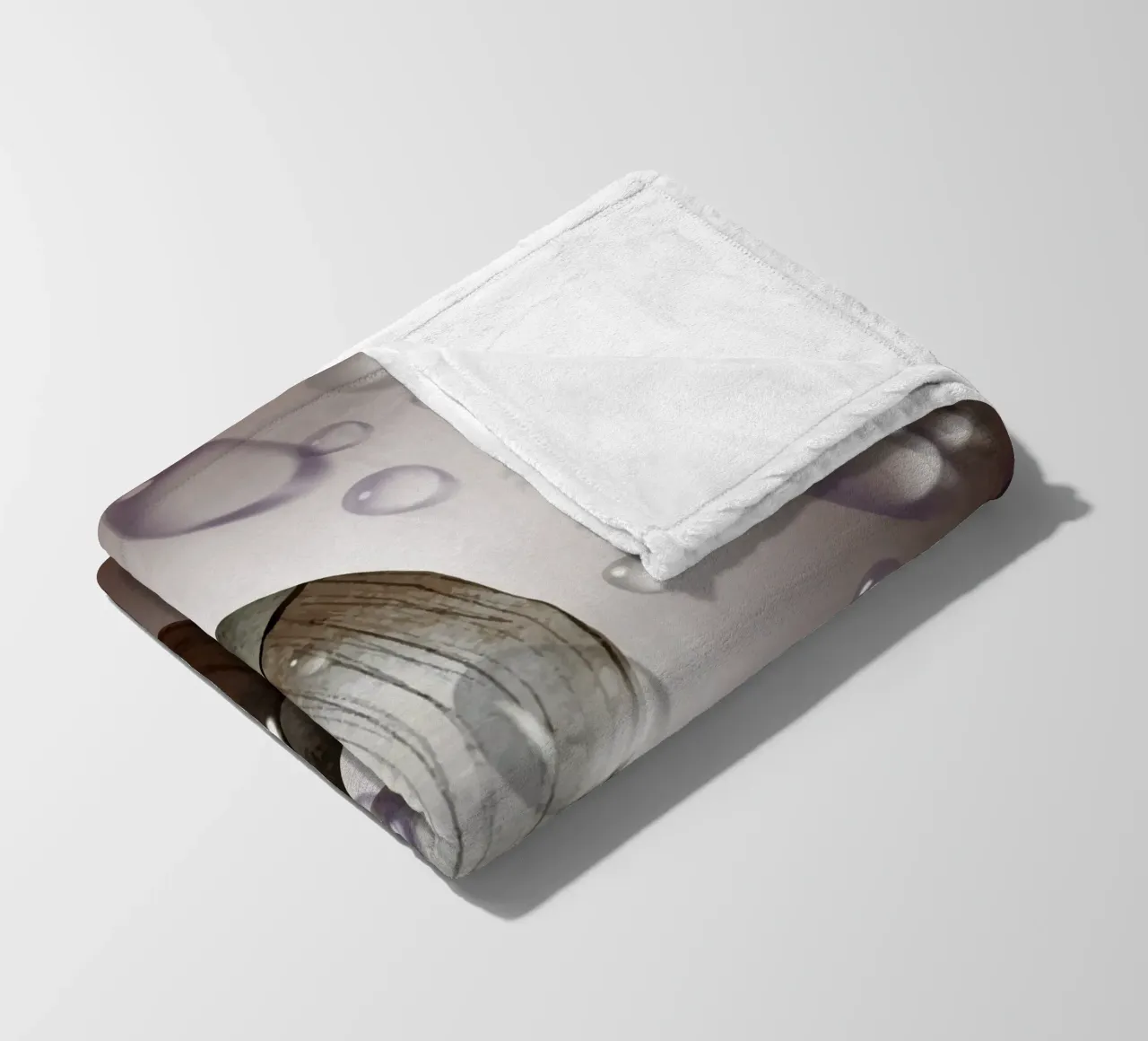 Gocce di nocciola - design in bianco e nero per tazza, taccuino coperta in pile da StrindesignStudio