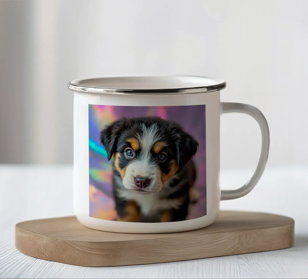 cuccioli carini #100 tazza in smalto da Yumis.Beargang.and.Me