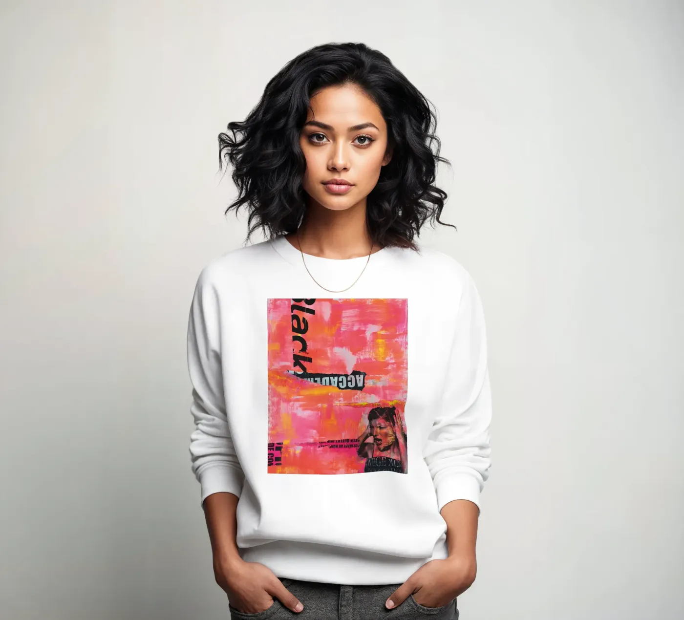 Translucent No2 sweatshirt van PeHa - ART