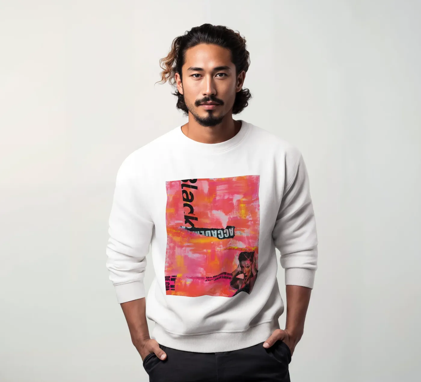 Translucent No2 sweatshirt van PeHa - ART