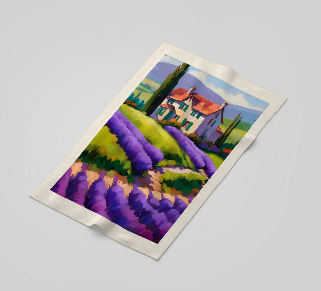 Lavender at Dusk telo mare da Indigo Rain