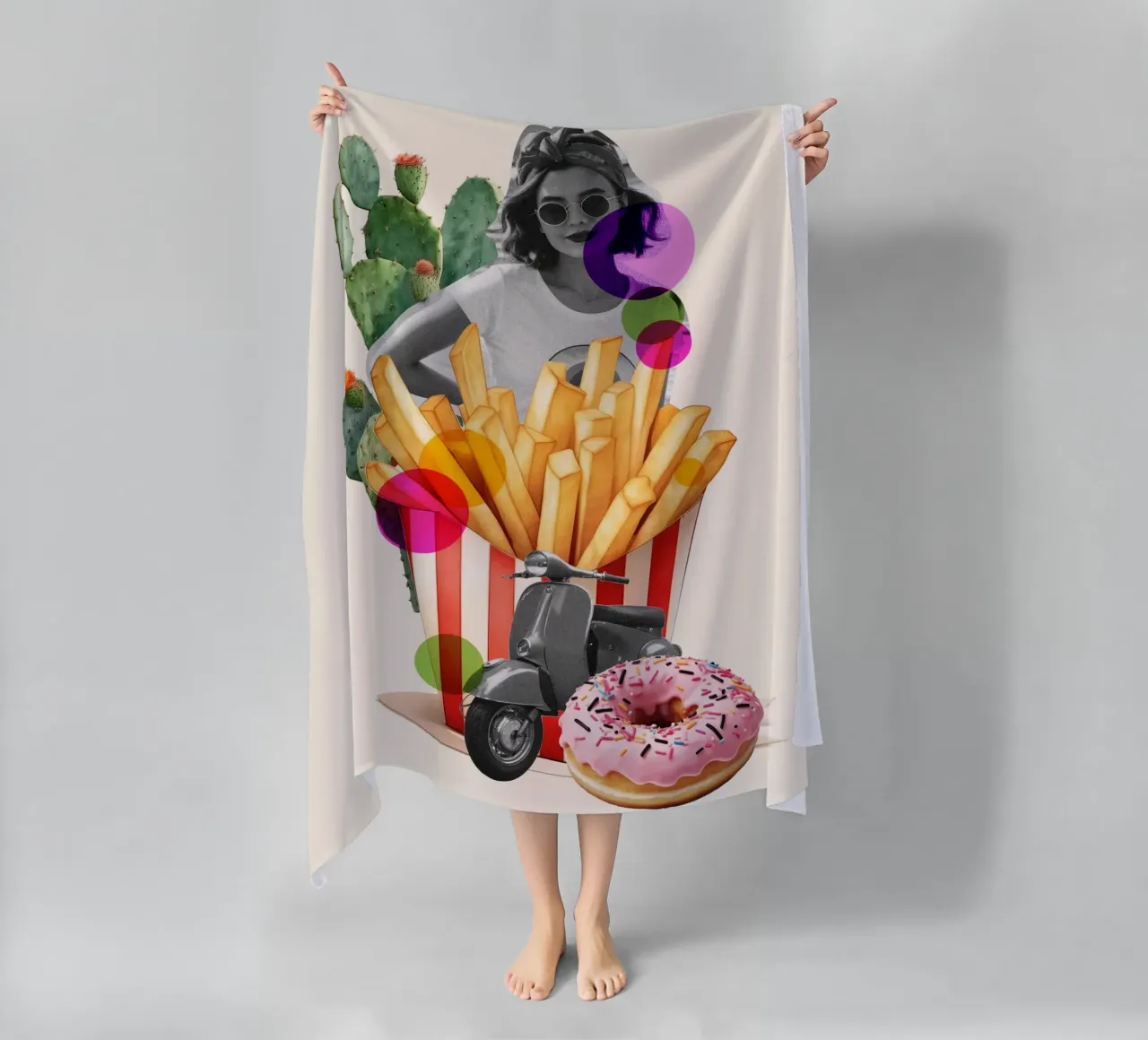 Retro Summer Vibes telo mare da Indigo Rain