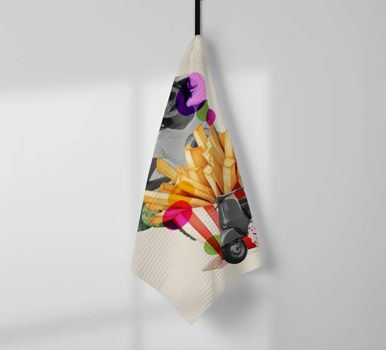 Retro Summer Vibes canovaccio da cucina da Indigo Rain