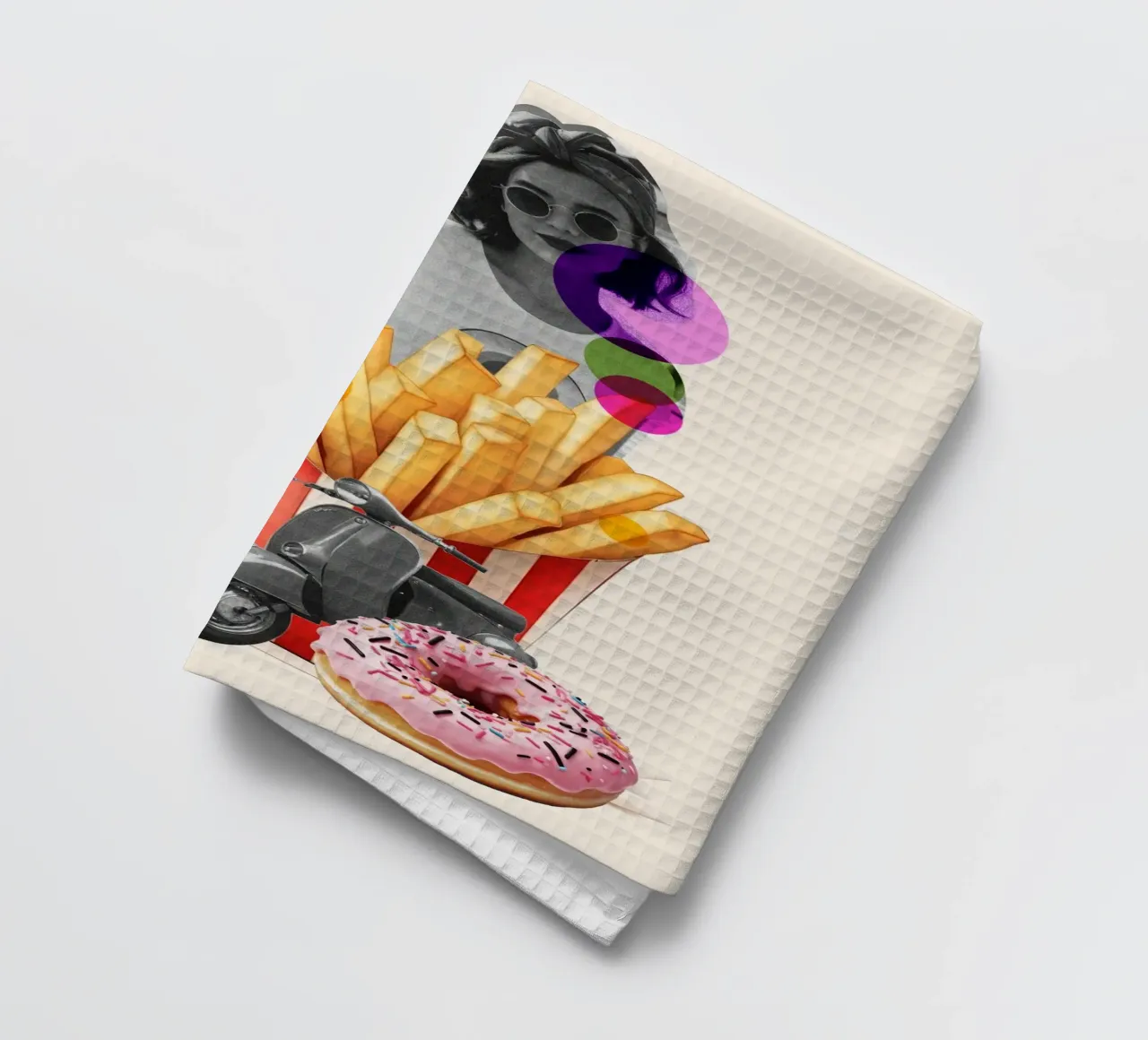 Retro Summer Vibes canovaccio da cucina da Indigo Rain