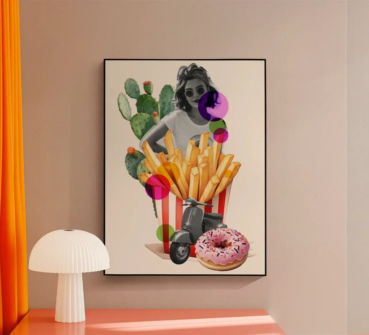 Retro Summer Vibes plexiglass da Indigo Rain