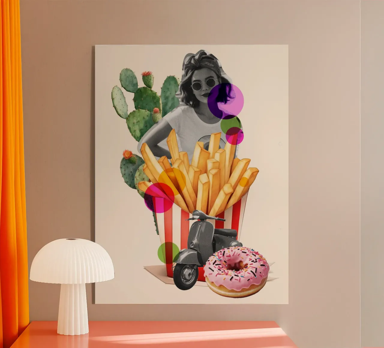 Retro Summer Vibes plexiglass da Indigo Rain