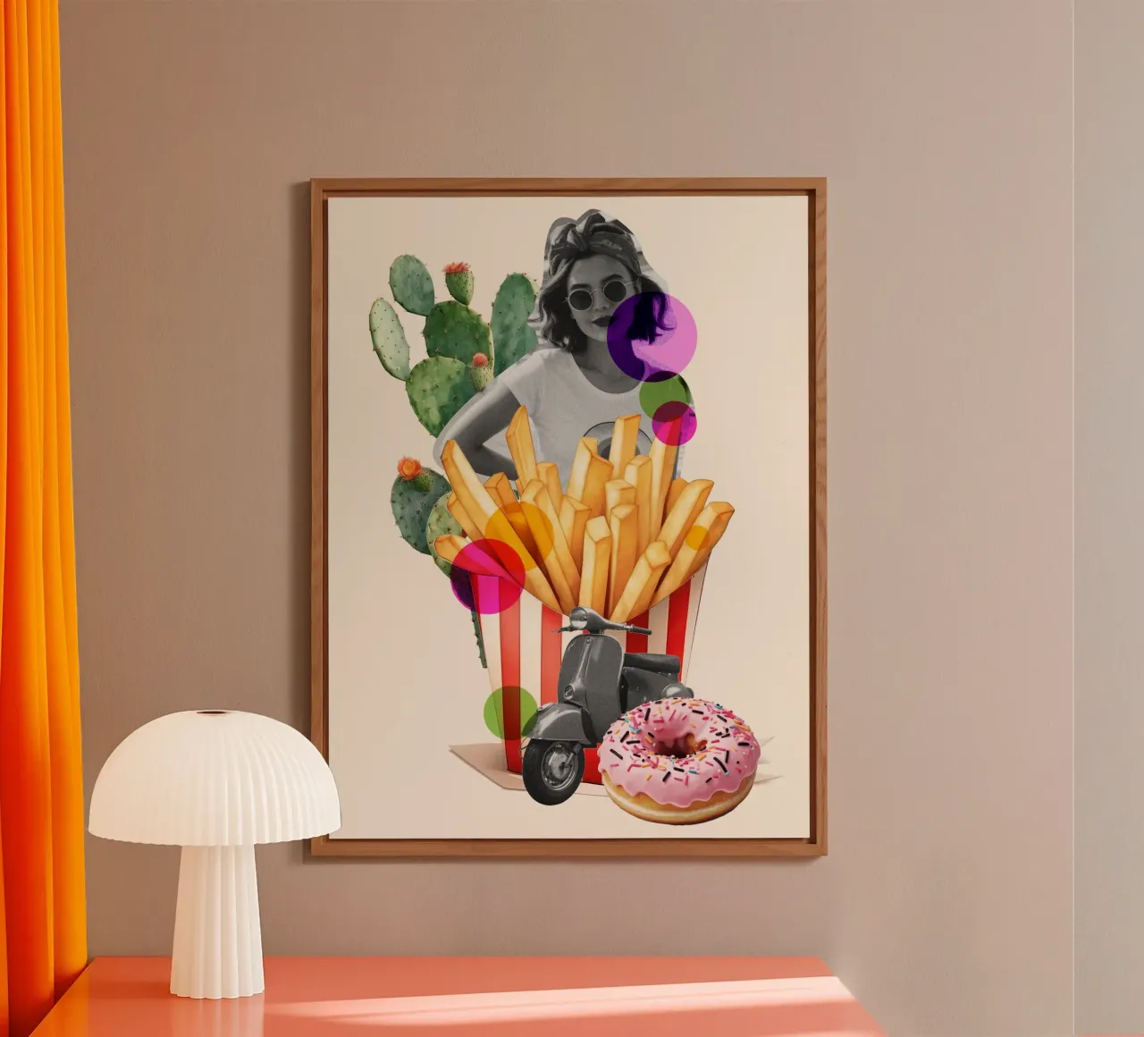 Retro Summer Vibes alluminio dibond da Indigo Rain