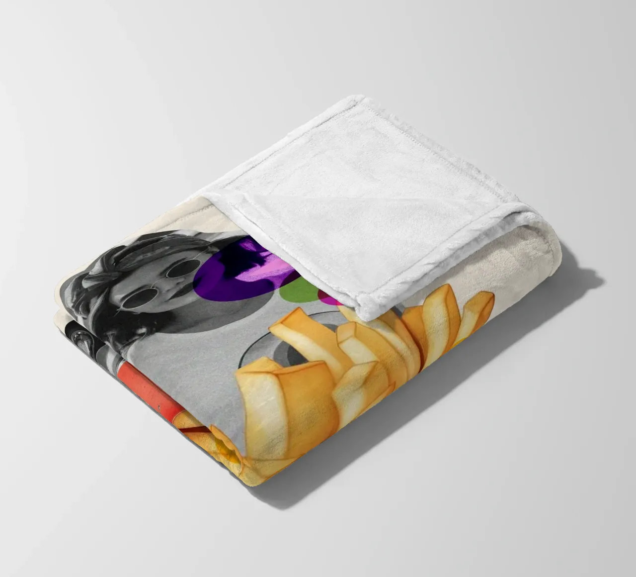 Retro Summer Vibes coperta in pile da Indigo Rain