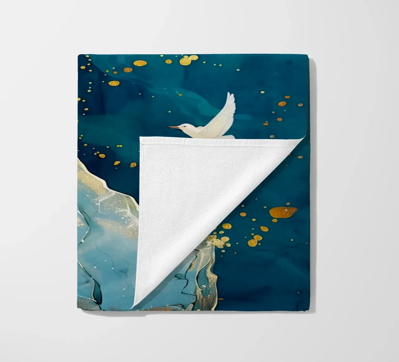 Gabbiani e oceano telo mare da Lionmixart