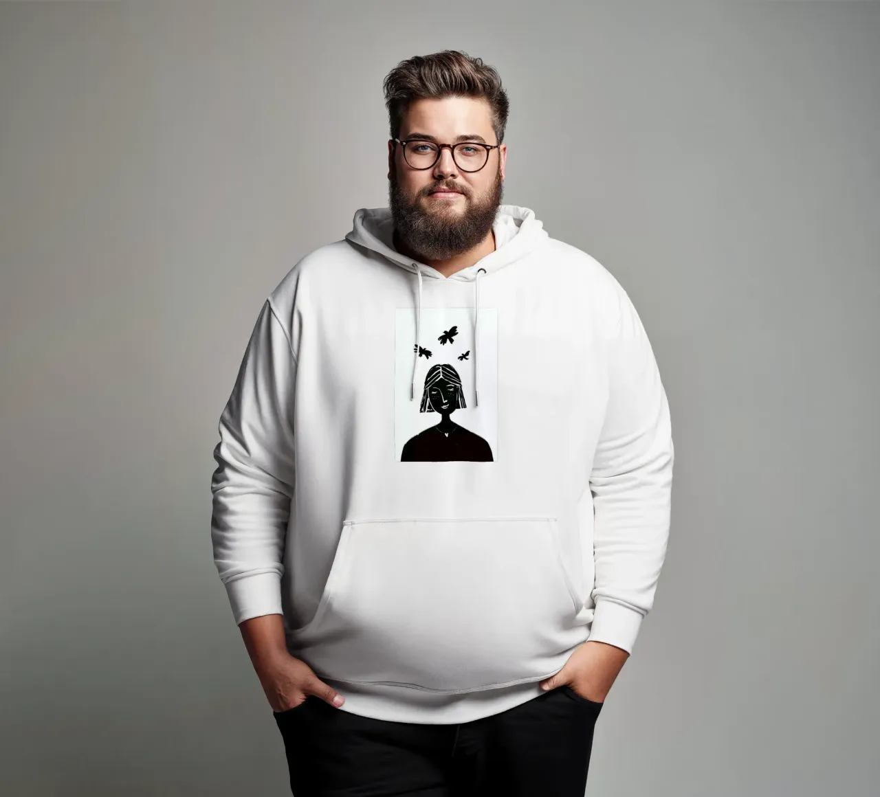 Hovering felpa con cappuccio da Graphite