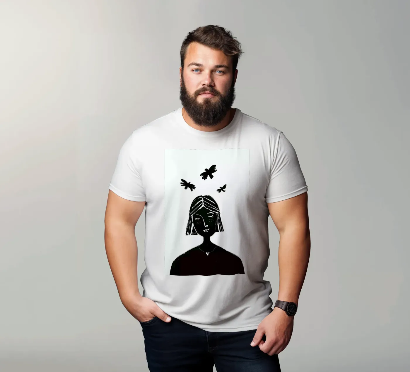 Hovering t-shirt da Graphite