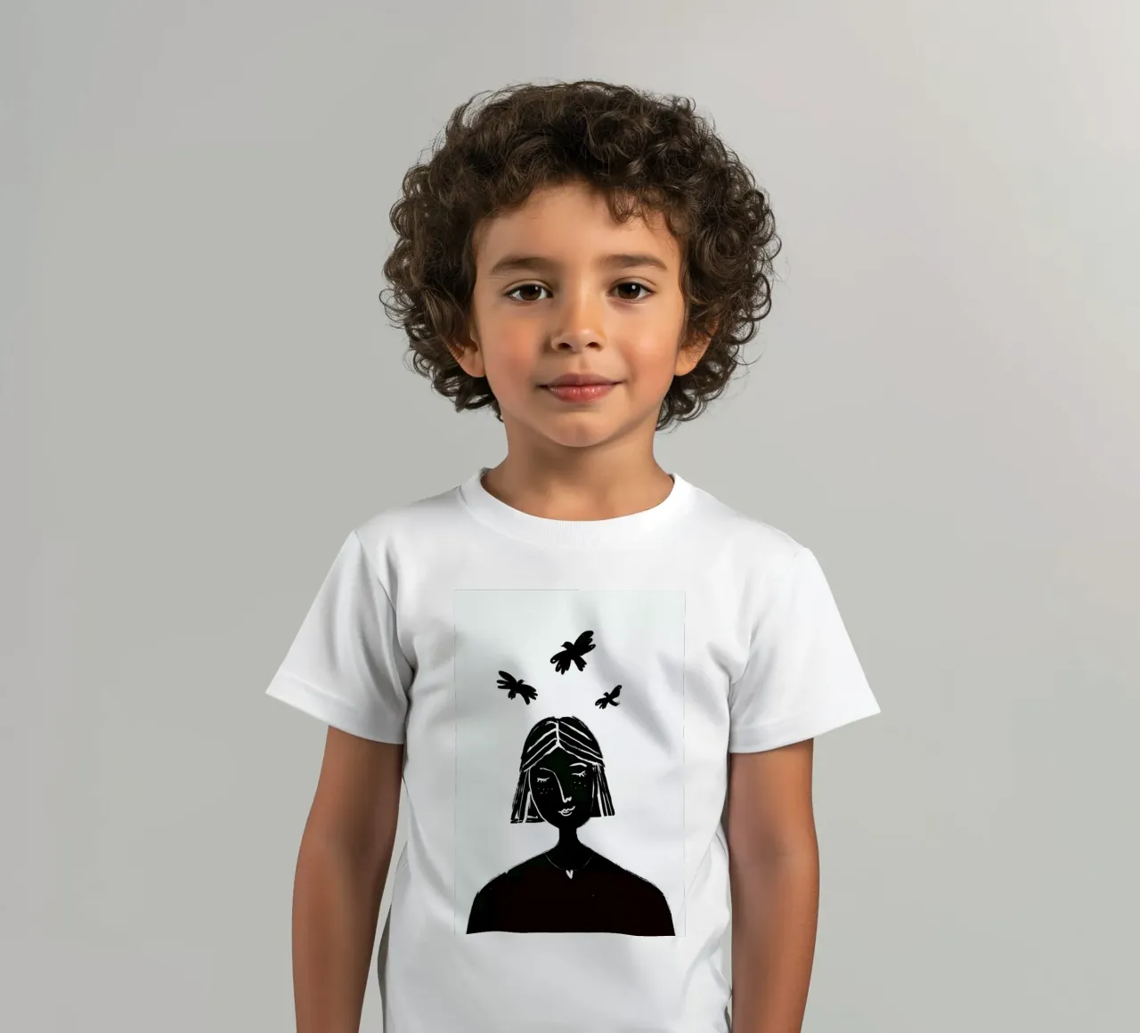 Hovering kinder t-shirt van Graphite