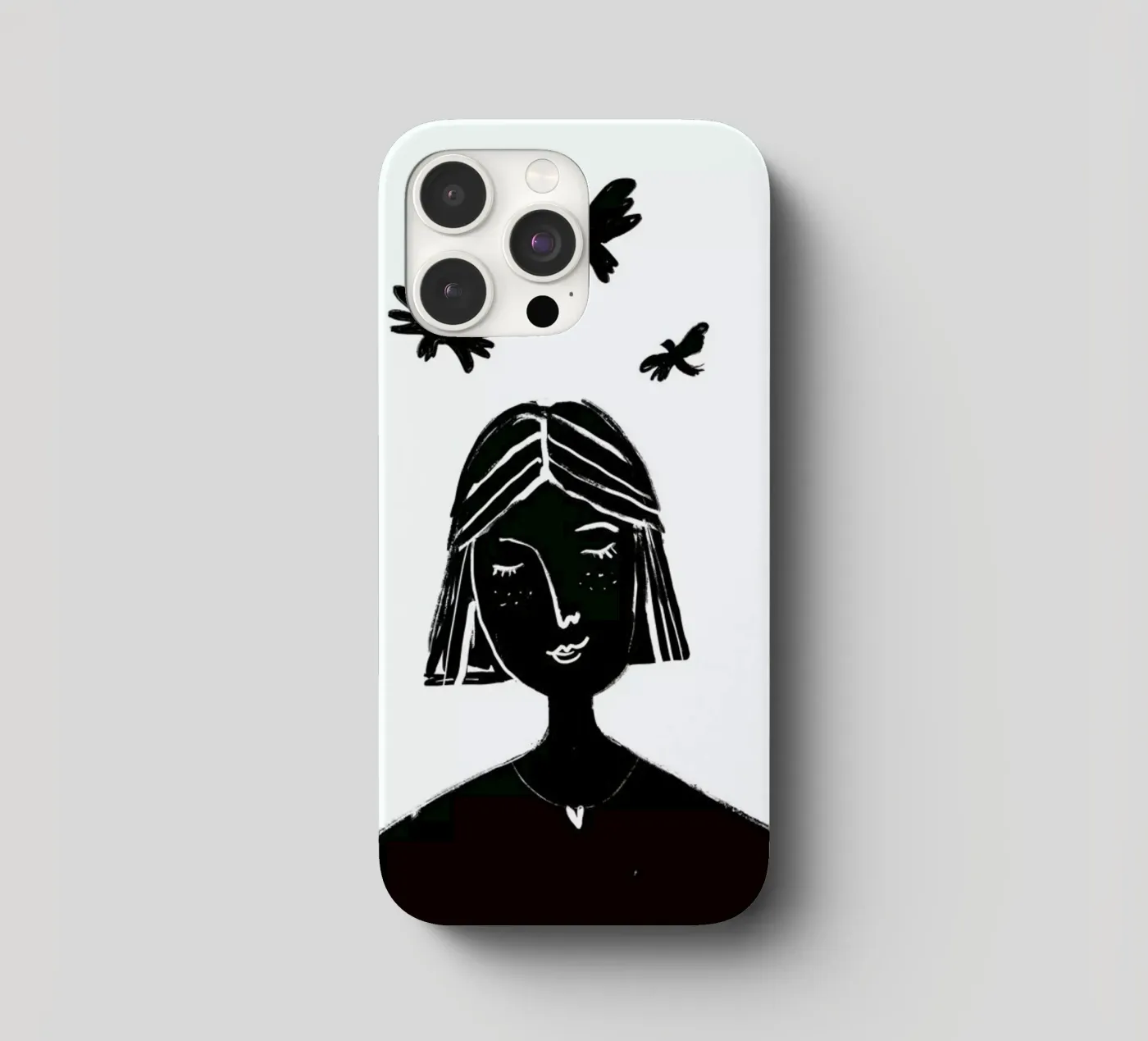 Hovering cover iphone da Graphite