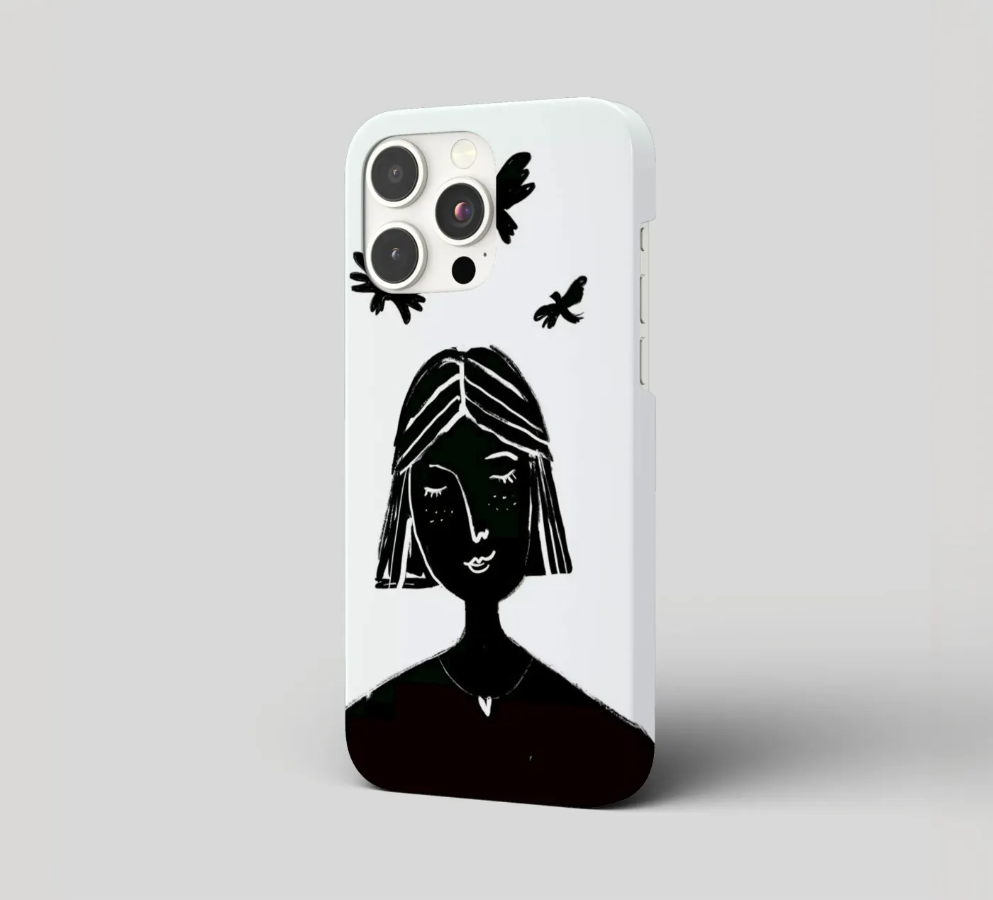 Hovering cover iphone da Graphite