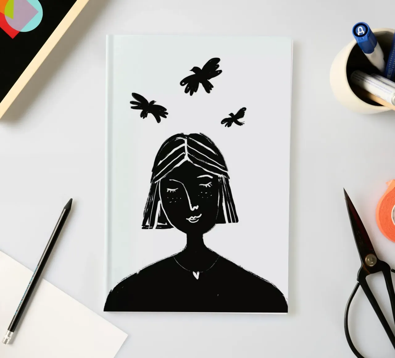 Hovering notebook by Graphite