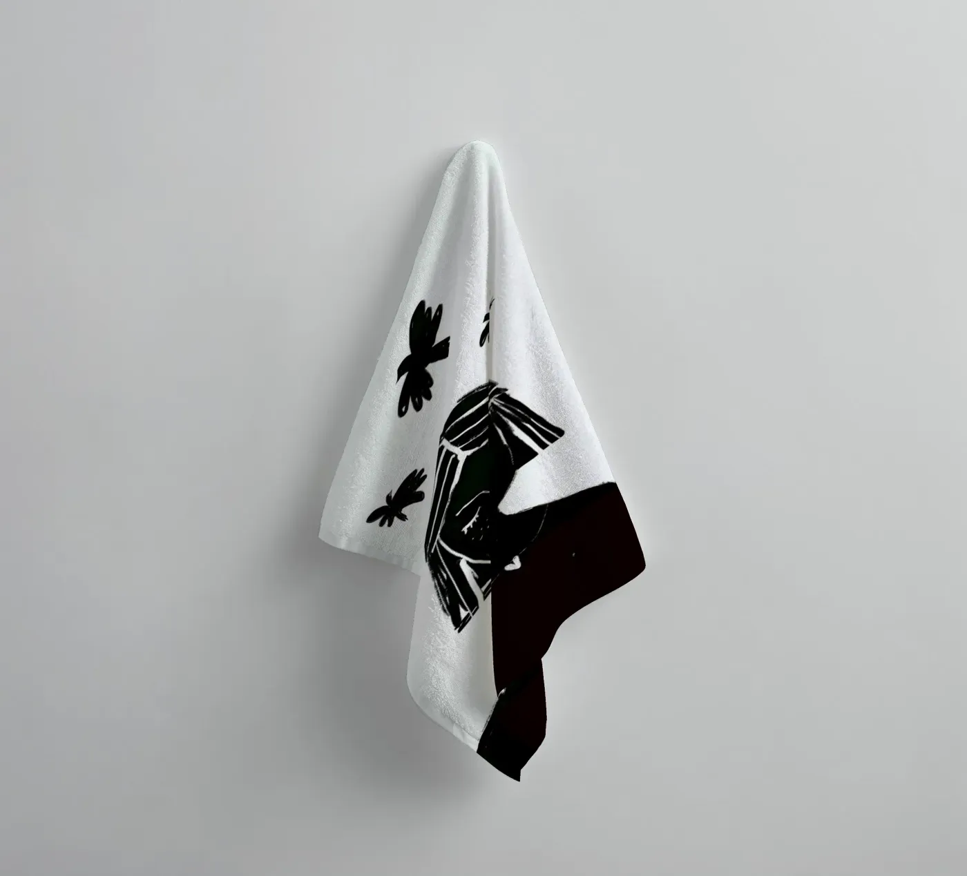 Hovering badhanddoek van Graphite