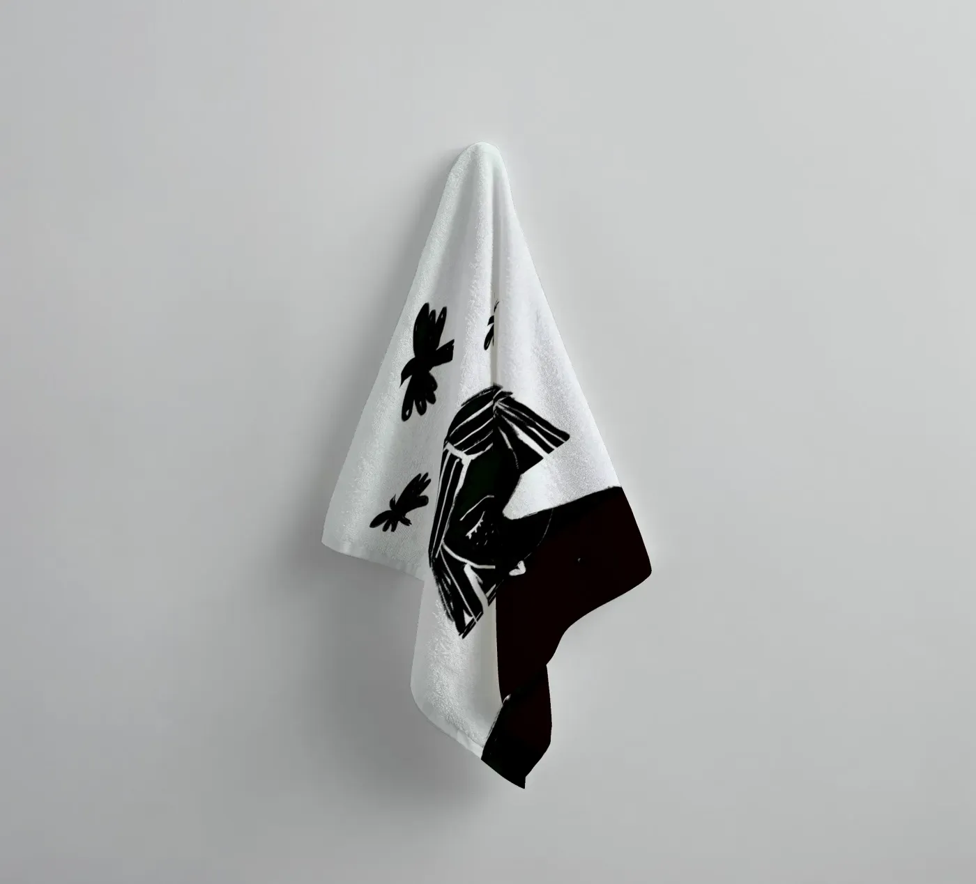 Hovering badhanddoek van Graphite