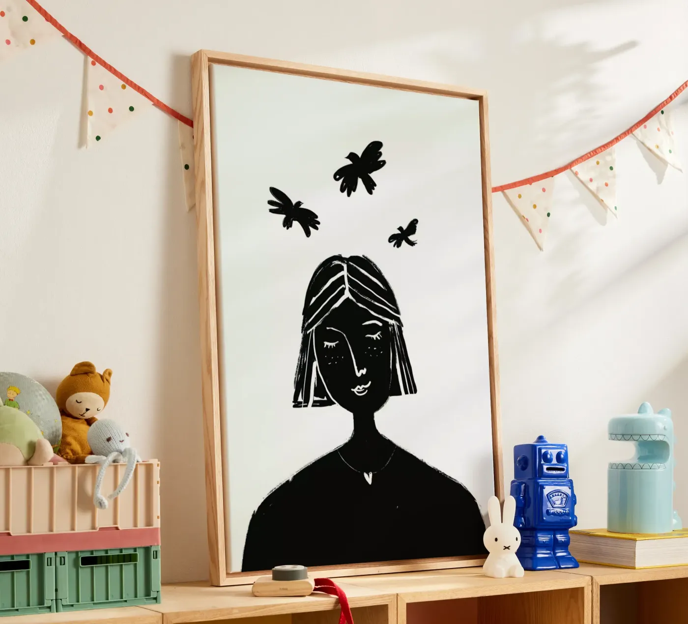 Hovering canvas by Graphite