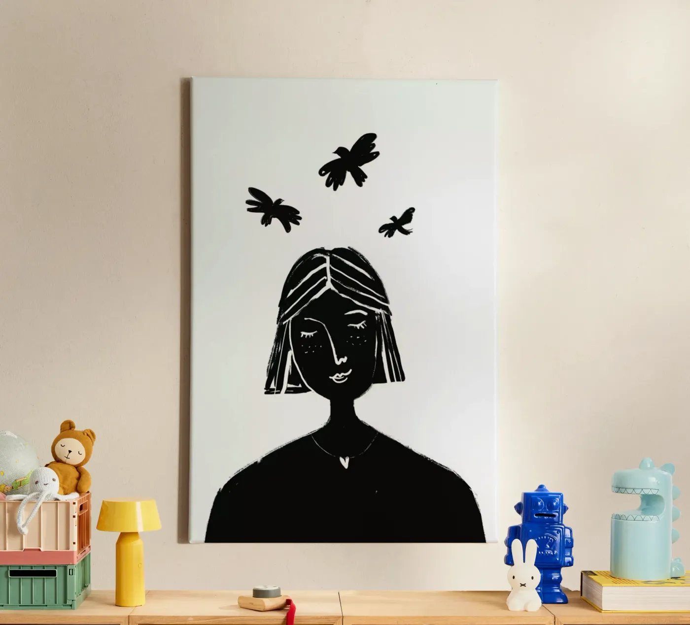 Hovering canvas by Graphite