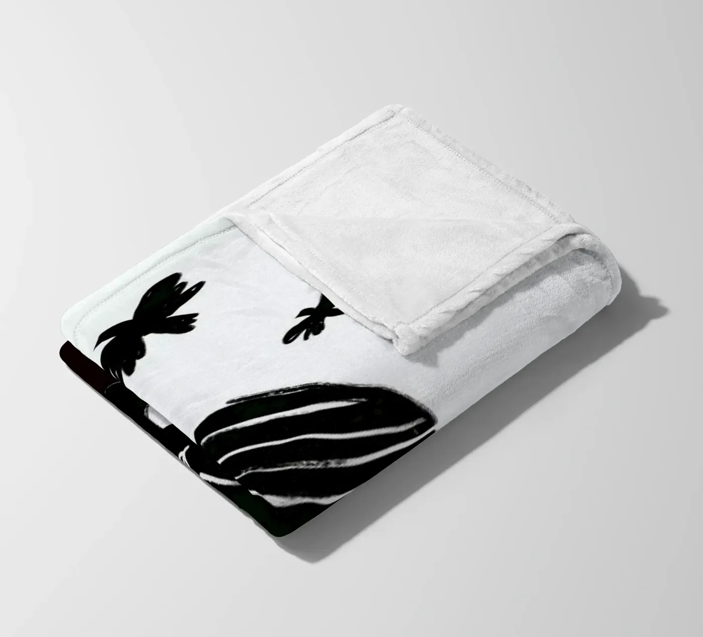 Hovering Fleecedecke von Graphite