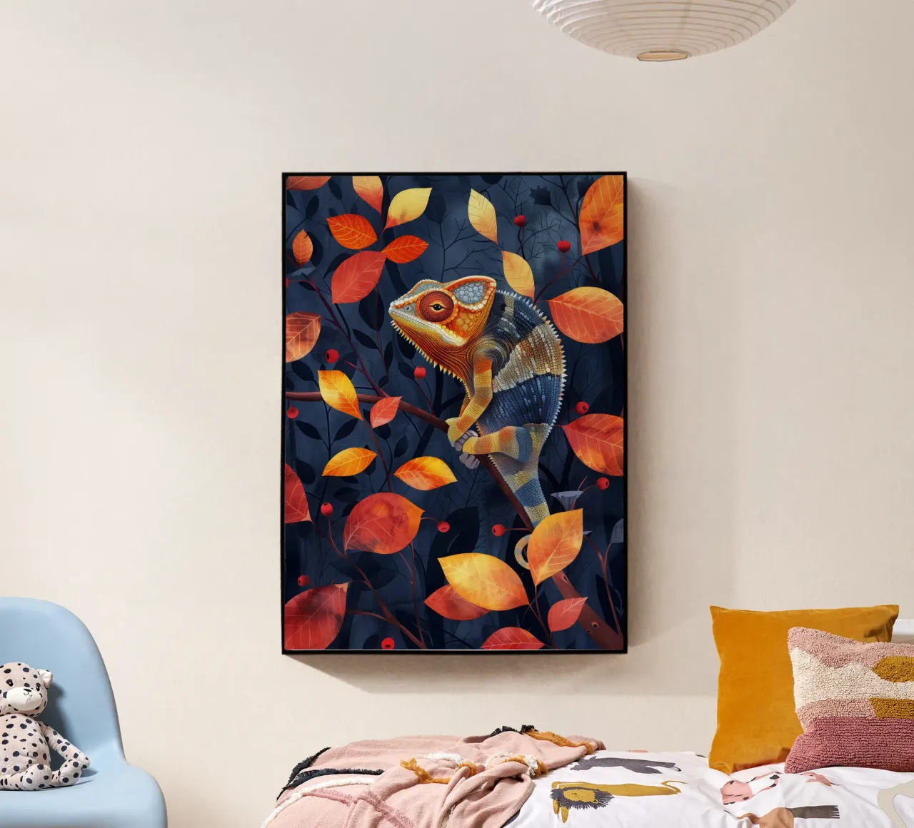 Camaleonte plexiglass da Lionmixart