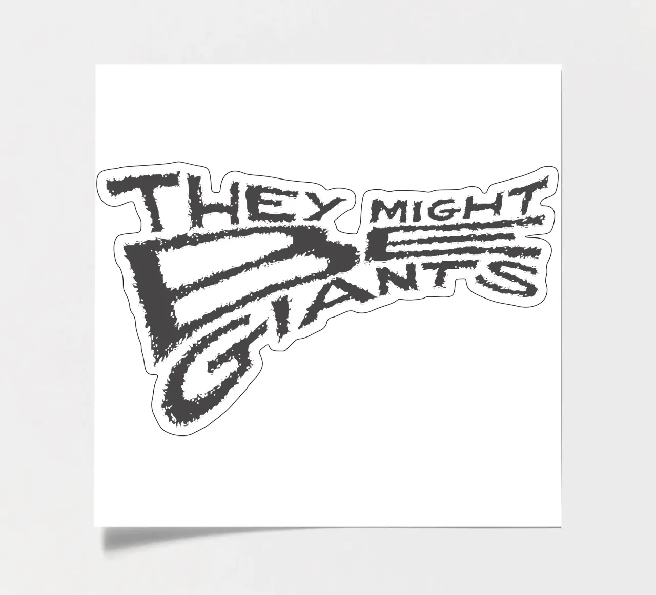 They Might Be Giants Abstract sticker sheet by MR.A