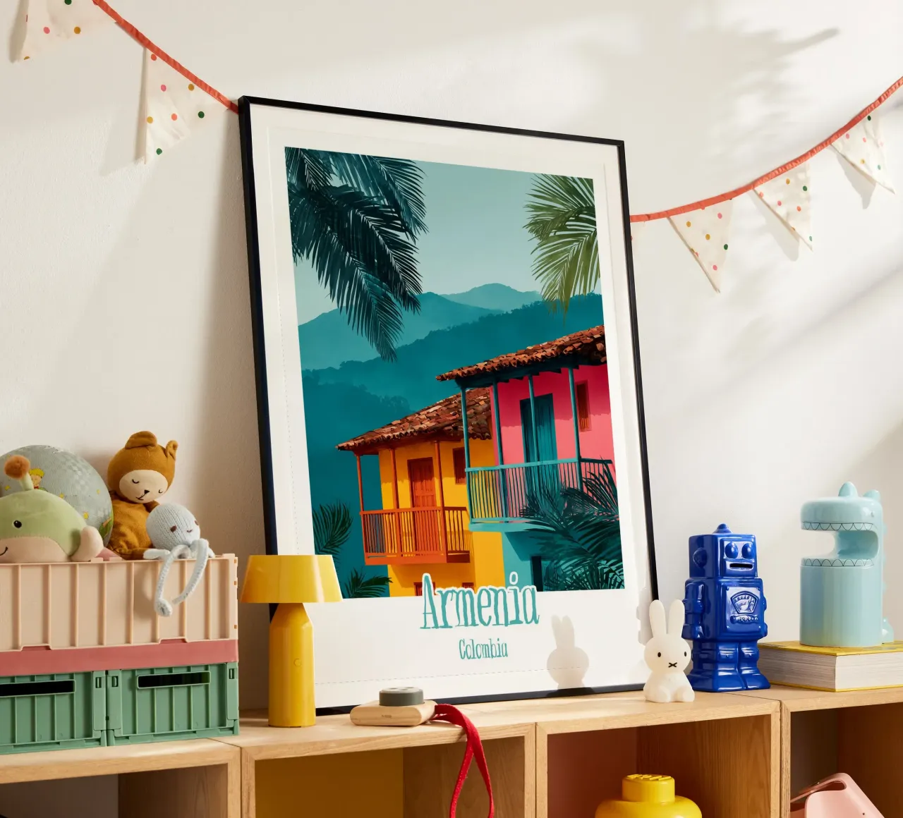 Affiche Armenia, Colombie poster da Frame the World