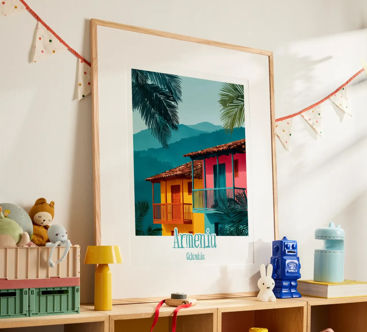 Affiche Armenia, Colombie poster da Frame the World