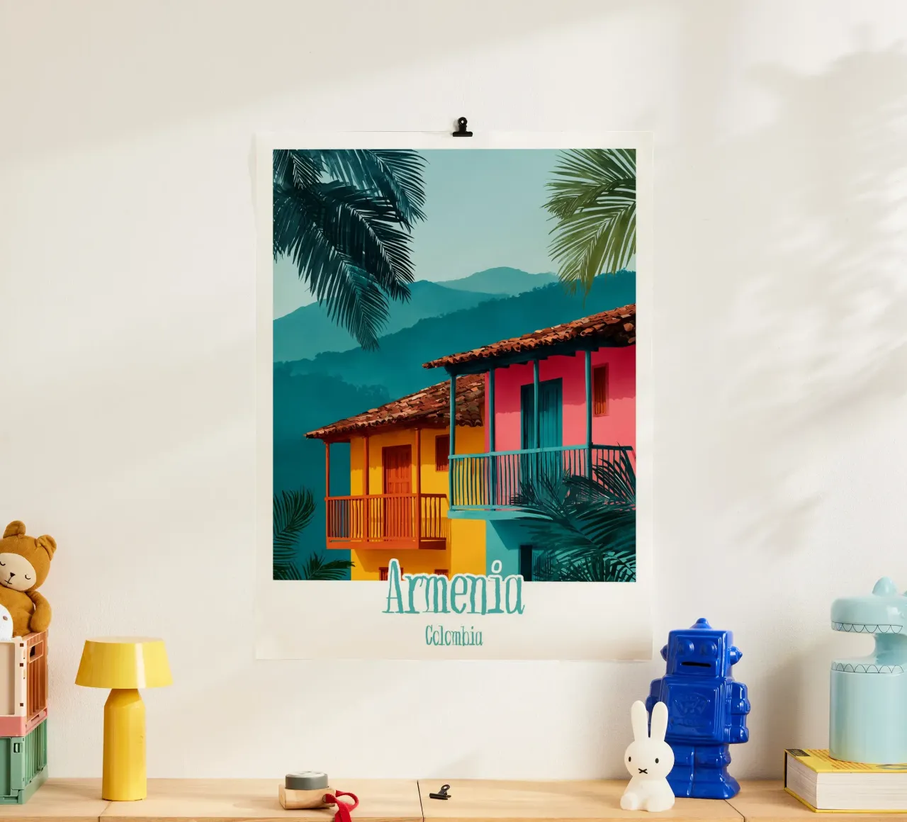Affiche Armenia, Colombie poster da Frame the World